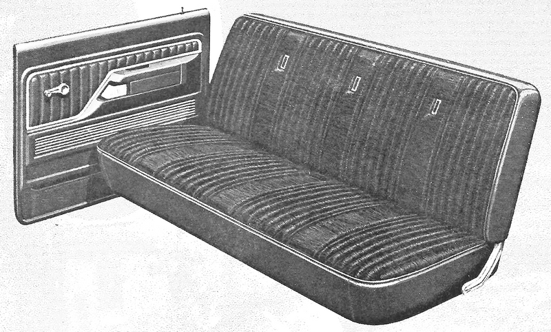 1976 Ford F-Series Ranger XLT Pickup Trim CD Complete Interior