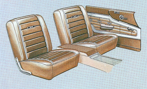 1964 Ford Fairlane 500 Sports Coupe Trim 89 Complete Interior