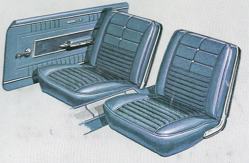 1966 Ford Fairlane 500 XL Convertible Trim 82 Complete Interior