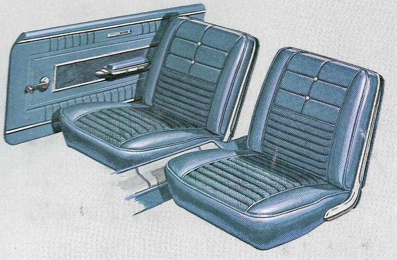 1966 Ford Fairlane 500 XL Convertible Trim 82 Complete Interior