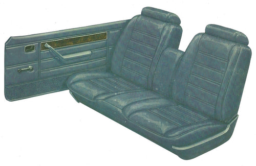 1978 Ford Fairmont 2-Door Sedan Trim HB Complete Interior