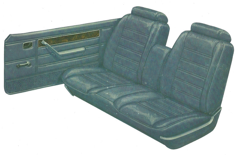 1978 Ford Fairmont 2-Door Sedan Trim HB Complete Interior
