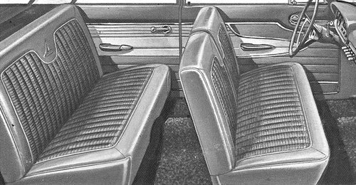 1963 Ford Falcon Futura 2-Door Sedan Trim 25 Complete Interior
