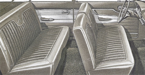 1963 Ford Falcon Futura 2-Door Sedan Trim 28 Complete Interior