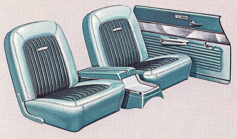 1964 Ford Falcon Futura Sprint Convertible Trim 87 Complete Interior