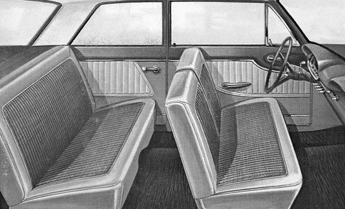 1963 Ford Falcon 2-Door Sedan Trim 95 Complete Interior
