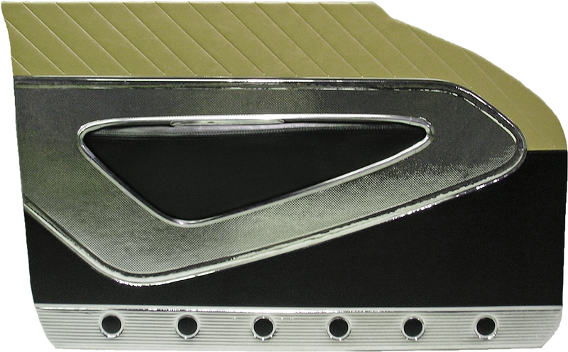 1959 Ford Galaxie 4-Door Sedan Trim 38 Door Panels