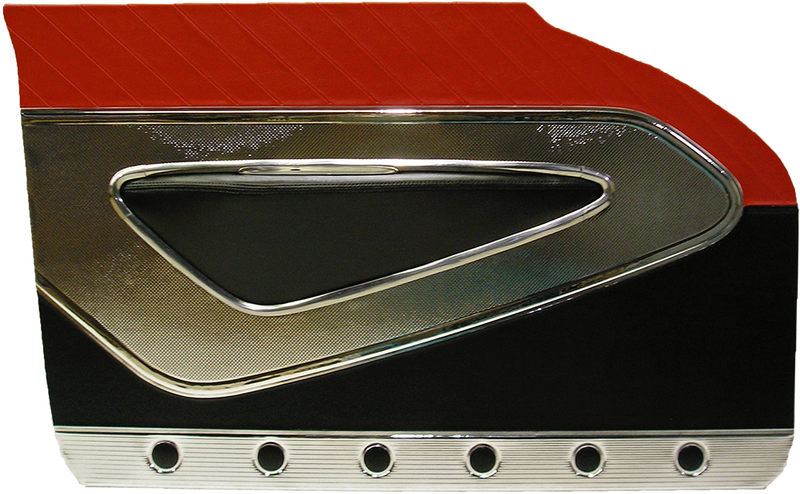 1959 Ford Galaxie 4-Door Sedan Trim 56 Door Panels