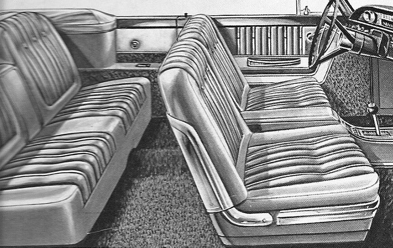 1962 Ford Galaxie 500/XL Sunliner Trim 88 Complete Interior