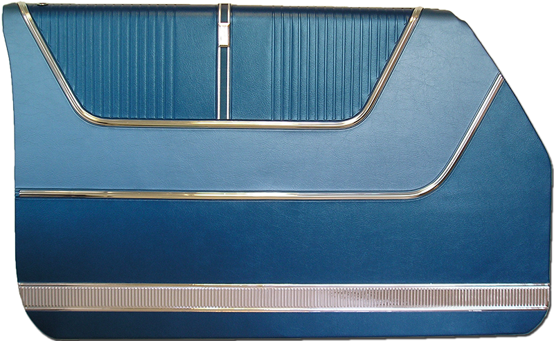 1964 Ford Galaxie 500 4-Door Sedan Door Panels