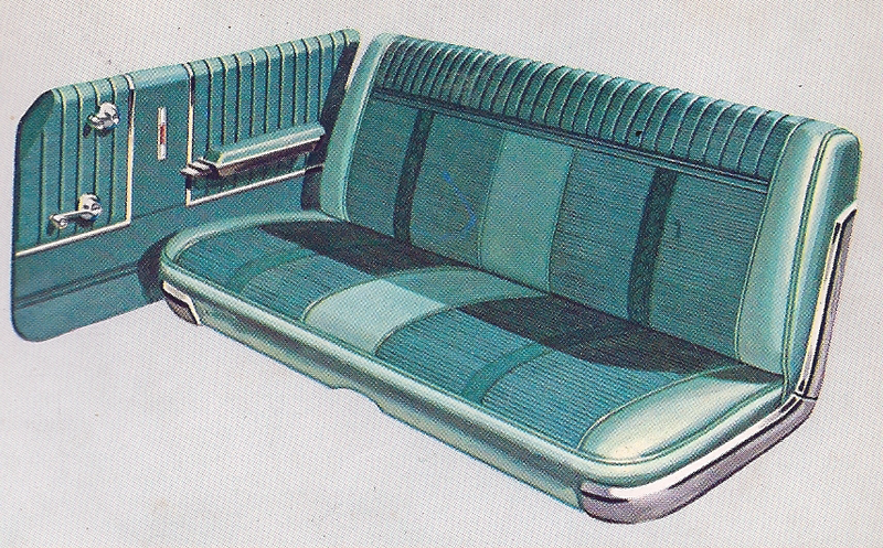 1966 Ford Galaxie 500 4-Door Sedan Trim 57 Complete Interior