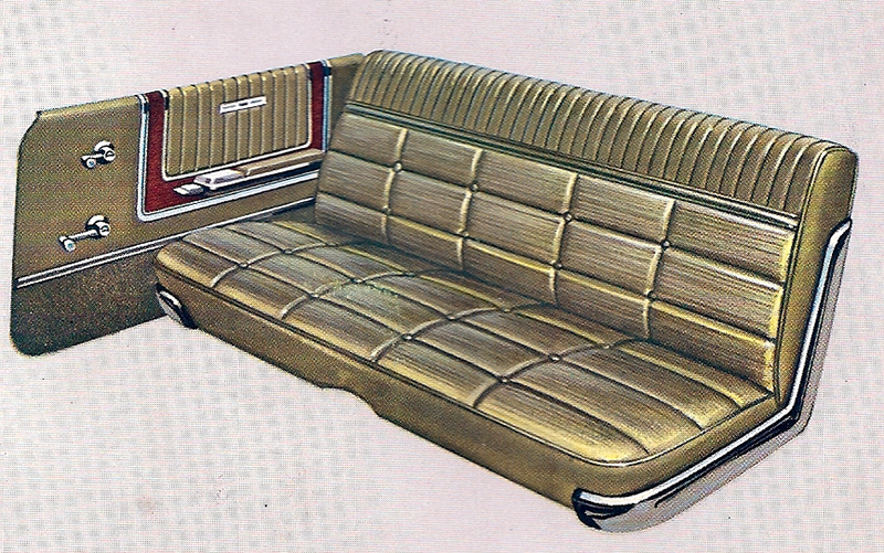 1965 Ford Galaxie 500 LTD 2-Door Hardtop Trim 98 Complete Interior