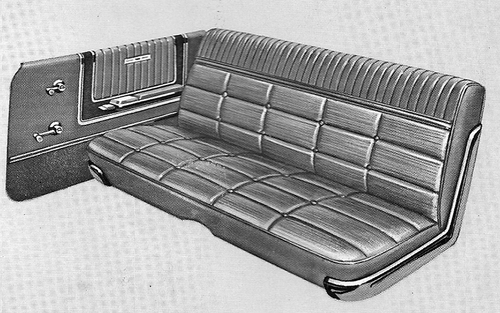 1965 Ford Galaxie 500 LTD 2-Door Hardtop Trim 97 Complete Interior