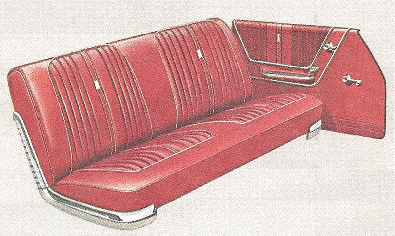 1964 Ford Galaxie 500 2-Door Sedan Trim 15 Complete Interior