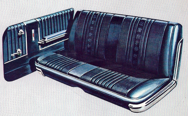 1966 Ford Galaxie 500 4-Door Sedan Trim 66 Complete Interior