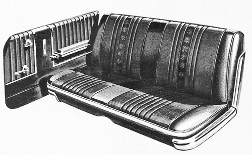 1966 Ford Country Squire Station Wagon Trim 65 Complete Interior
