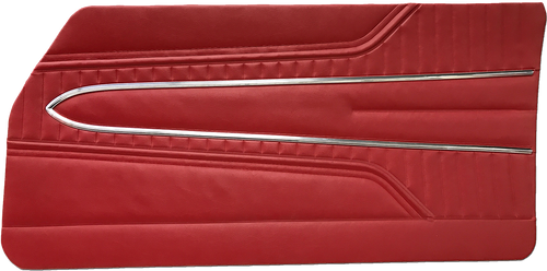 1963 Ford Galaxie 4-Door Sedan Trim 55 Door Panels