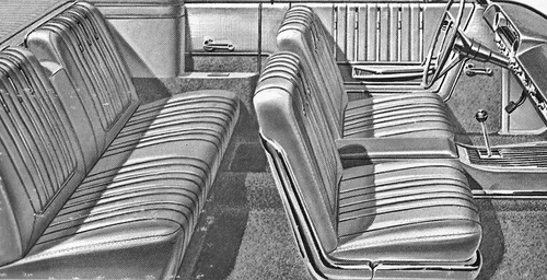 1963 Ford Galaxie 500/XL Convertible (69) Trim 87 Complete Interior