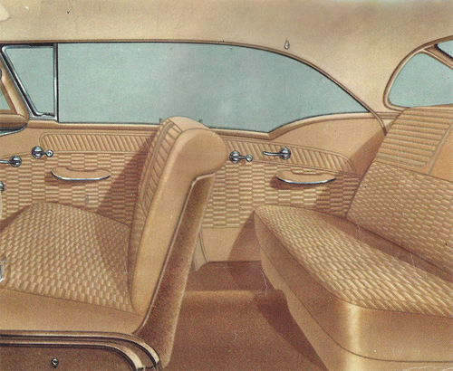 1957 Oldsmobile Golden Rocket 88 Holiday Sedan 4-Door Hardtop Trim 326 Complete Interior