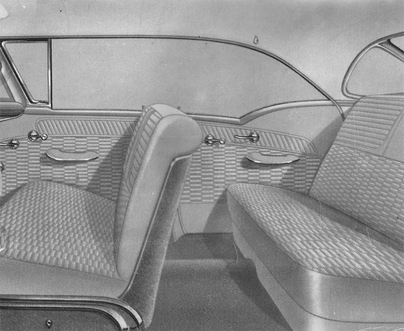 1957 Oldsmobile Golden Rocket 88 Holiday Sedan 4-Door Hardtop Trim 362 Complete Interior