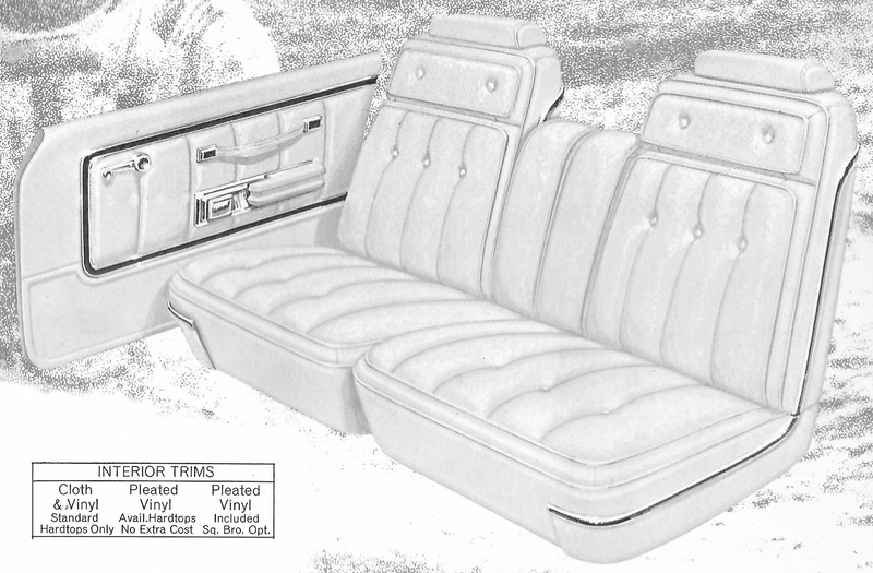 1976 Ford Gran Torino Squire Station Wagon Trim GZ Complete Interior