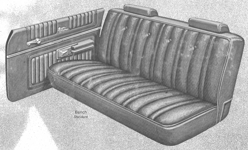 1976 Ford Gran Torino Squire Station Wagon Trim CZ Complete Interior