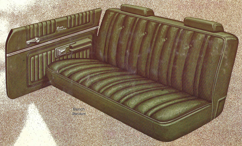 1976 Ford Gran Torino Squire Station Wagon Trim CG Complete Interior
