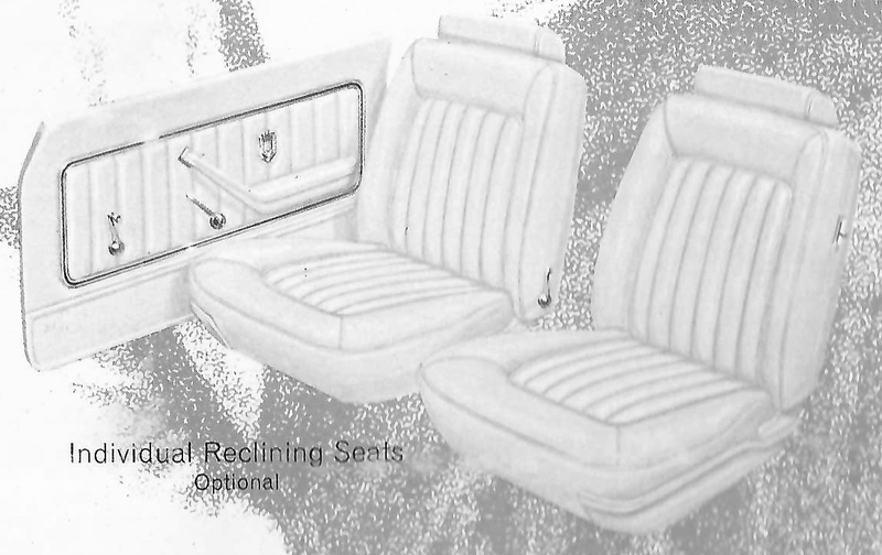 1976 Ford Granada 2-Door Sedan Trim AE Complete Interior