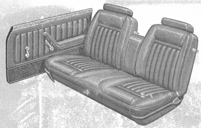 1976 Ford Granada Ghia 4-Door Sedan Trim LE Complete Interior