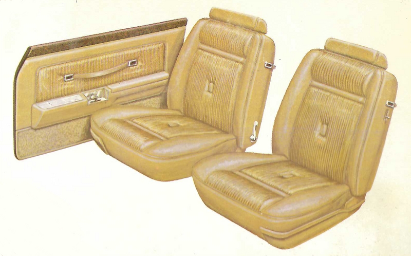 1976 Ford Granada Ghia 4-Door Sedan Trim NU Complete Interior