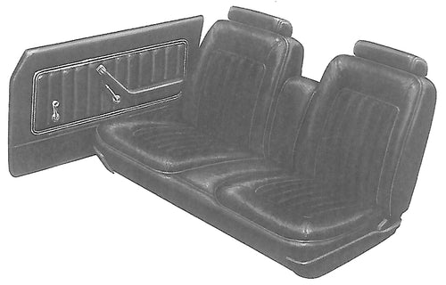 1978 Ford Granada 2-Door Sedan Trim EY Complete Interior