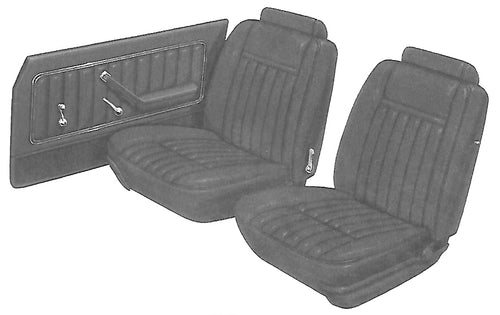 1978 Ford Granada 2-Door Sedan Trim AF Complete Interior