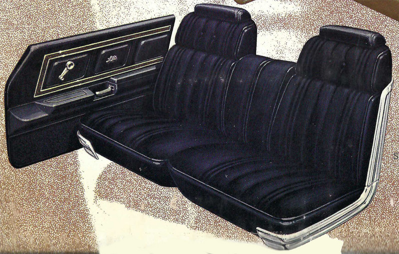 1976 Ford LTD Brougham 2-Door Pillared Hardtop Trim RA Complete Interior