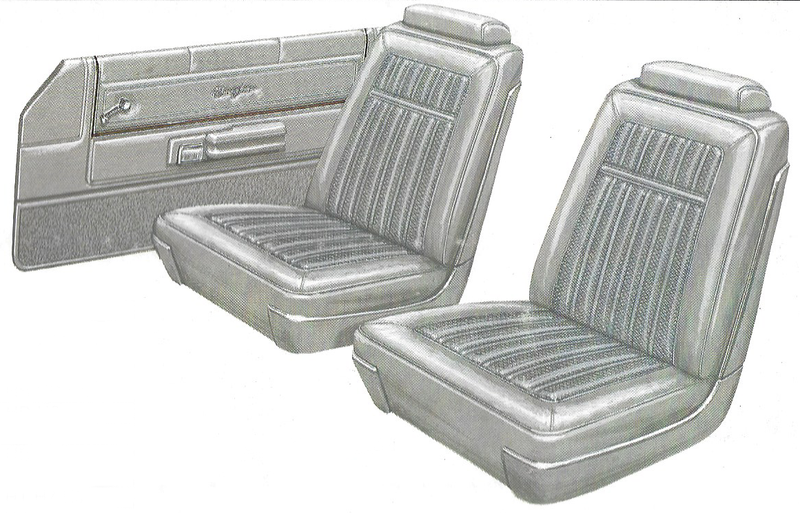 1977 Ford LTD II Brougham 2-Door Hardtop Trim GS Complete Interior