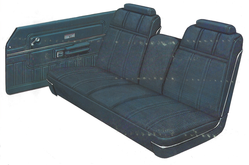 1977 Ford LTD II Squire Station Wagon Trim DB Complete Interior