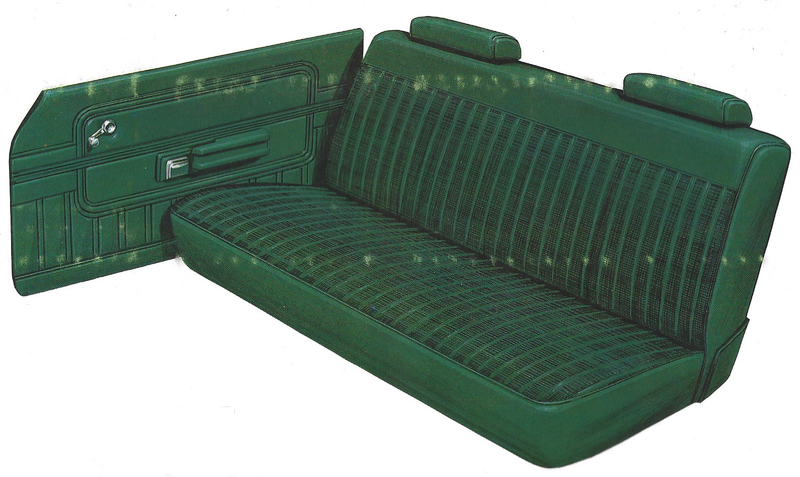 1977 Ford LTD II S Wagon Station Wagon Trim BR Complete Interior