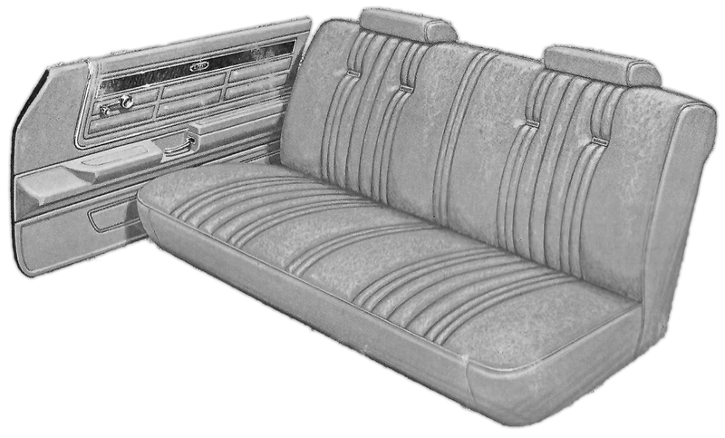1976 Ford LTD Wagon Station Wagon Trim EZ Complete Interior