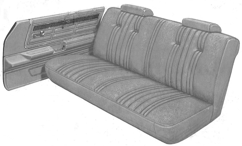 1977 Ford LTD Country Squire Station Wagon Trim ER Complete Interior
