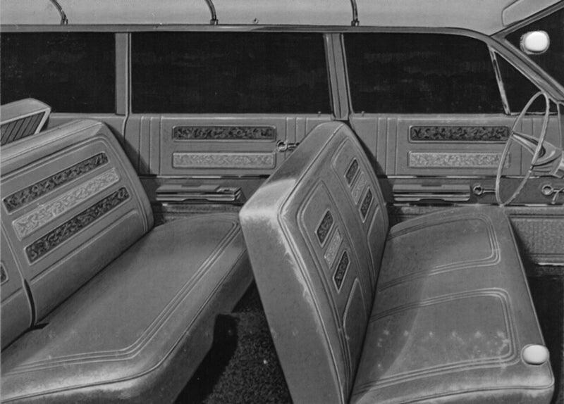 1963 Buick LeSabre Wagon 3 Seat Trim 435 Complete Interior