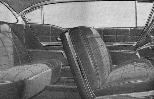 1958 Buick Limited 4-Door Hardtop Trim 713 Complete Interior