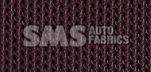 1967 Cadillac De Ville Convertible Maroon Perforated Leather