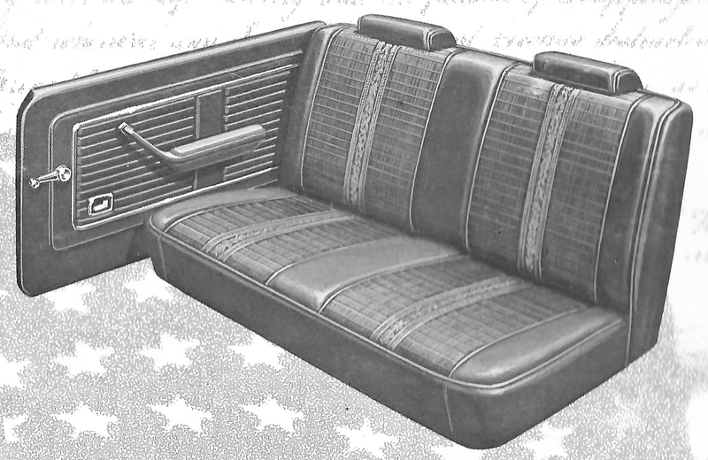 1976 Ford Maverick 4-Door Sedan Trim HA Complete Interior