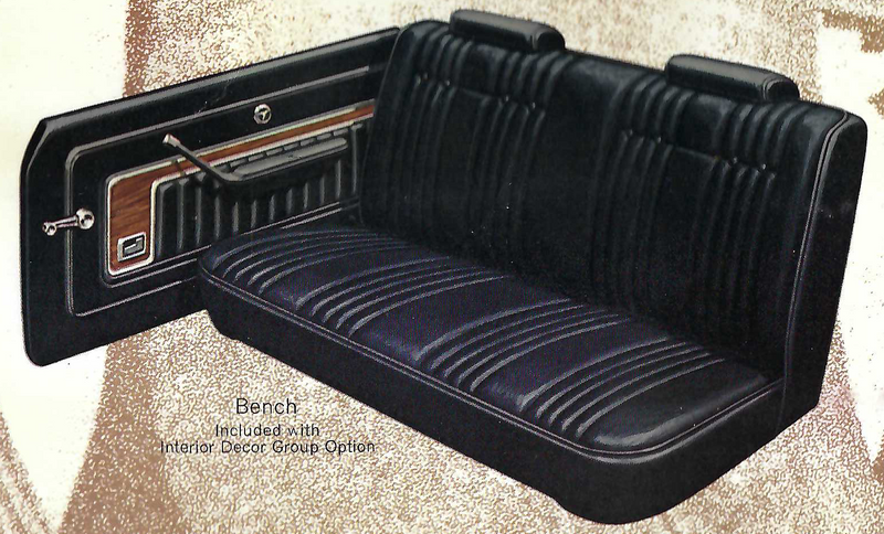 1976 Ford Maverick 4-Door Sedan Trim JA Complete Interior