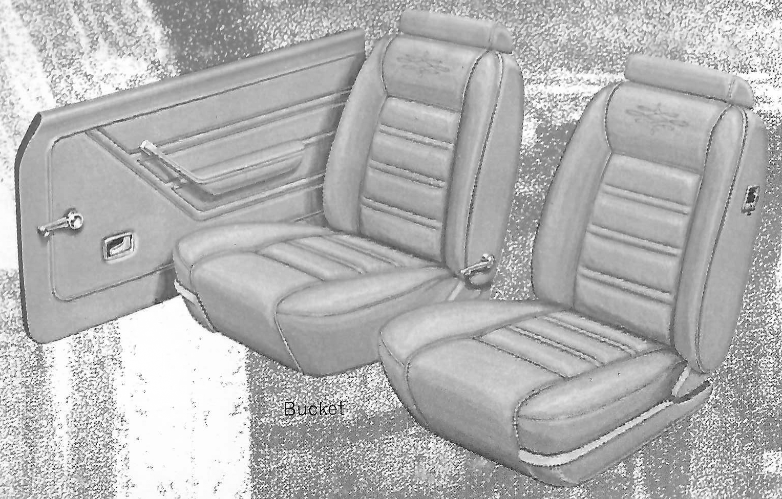 1976 Ford Maverick 4 Door Sedan Trim QG Complete Interior SMS Auto Fabrics