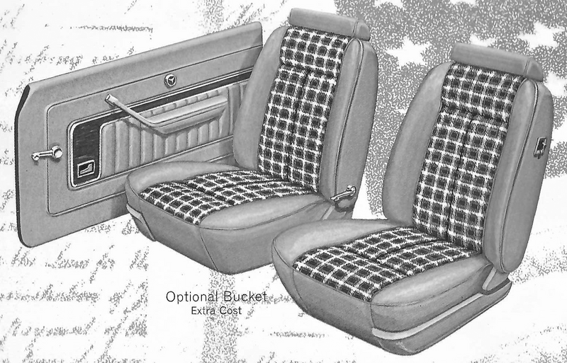 1976 Ford Maverick 2-Door Sedan Trim RB Complete Interior