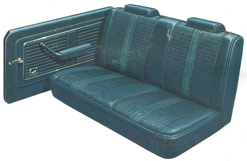 1977 Ford Maverick 2-Door Sedan Trim HB Complete Interior