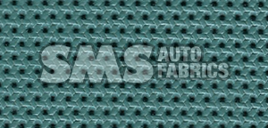 1967 Cadillac De Ville Convertible Medium Aqua Perforated Leather