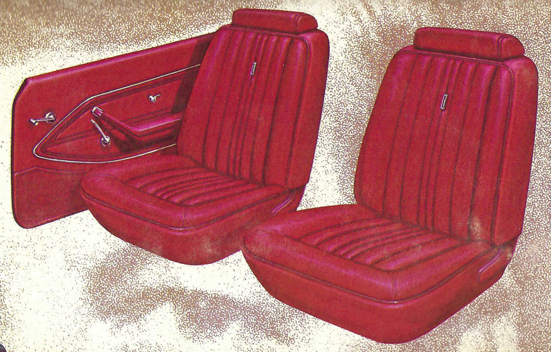 1976 Ford Mustang II 2-Door Hardtop Trim AD Complete Interior