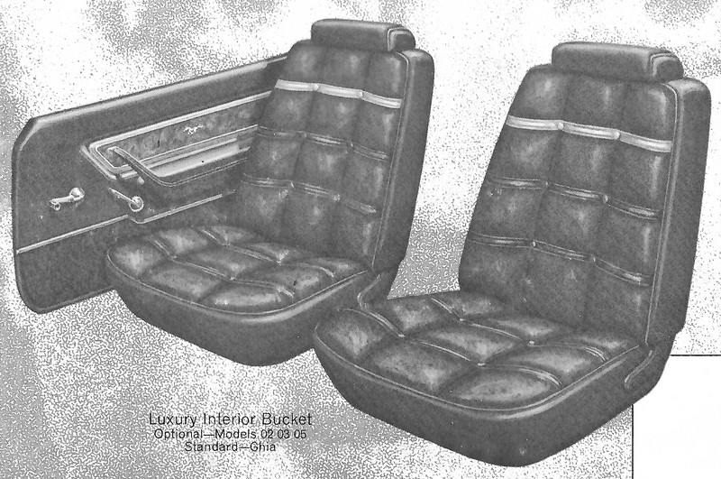 1976 Ford Mustang II 3-Door Hardtop Trim BV Complete Interior