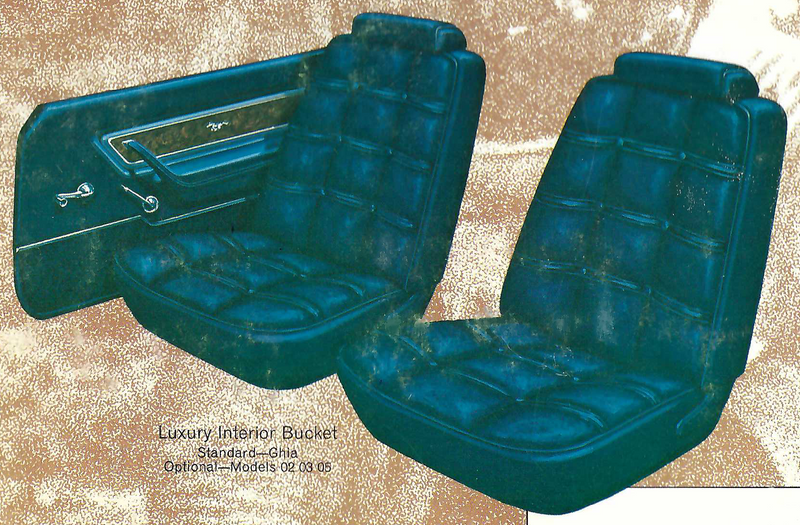 1976 Ford Mustang II 2-Door Hardtop Trim DB Complete Interior